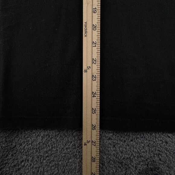 Bob Mackie Wearable Art T-shirt Size 1X Plus Black Monkey Tree Embroidery Beach - Picture 3 of 9